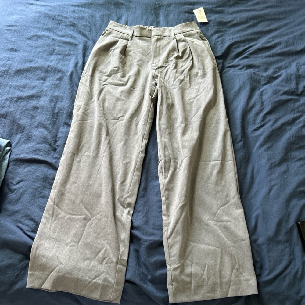 a new day Women's Gray Wide Leg Pants